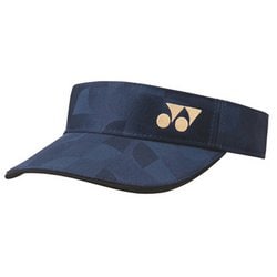 ウィメンズサンバイザー レディース テニス バイザー ダークネイビー（554） 40117