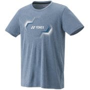 ユニドライTシャツ(フィットスタイル) メンズ テニス 半袖シャツ フェルトブルー(590) Lサイズ 16806