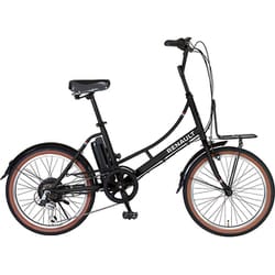 電動アシスト自転車 マットブラック RENAULT Marseille 206E
