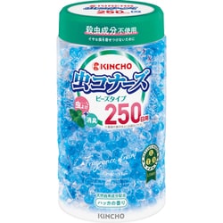 虫コナーズ ビーズ スリムタイプ 250日 ハッカの香り 360g [殺虫剤]