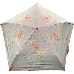 雨晴兼用折りたたみ傘 亀甲梅扇 PU sumo＋5856