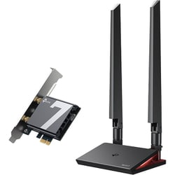 Wi-Fi 7 PCIe無線LAN子機 Bluetooth 5.4 320MHz 6GHz対応 11be/ax/ac/n/a/g/b 5760＋2880＋688Mbps マグネットベース MLO ハイパワー トライバンドBE9300 3年保証 Archer TBE550E