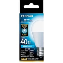 LED電球 E17 全方向 40形相当 昼白色 LDA4N-G-E17/W-4T10