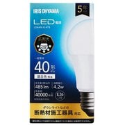 LED電球 E26 広配光 40W 昼白色 LDA4N-G-4T8