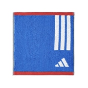 adidas スタンダード 25cm×25cm ブルー タオルハンカチ 06-1420060