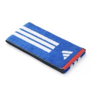 adidas フラースタンダード 15cm×110cm ブルー タオルマフラー 06-1425100