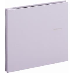 レミニッセンス フリーアルバム ドット糊黒台紙 ライトパープル XP-4708-85