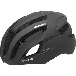 自転車用ヘルメット 59-60cm アジアンフィット BOAフィットシステム 大型エアホール JCF公認 CE規格適合品 VELIANT BK L