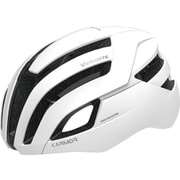 自転車用ヘルメット 55-58cm アジアンフィット BOAフィットシステム 大型エアホール JCF公認 CE規格適合品 VELIANT WH S/M