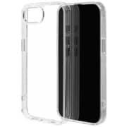 iPhone 16e用 ハイブリッドケース 衝撃吸収 頑丈 クリア TPU＋PC 8701-IP5EHPCL