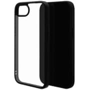 iPhone 16e用 ハイブリッドケース RHINOX ライノックス 衝撃吸収 MIL規格 頑丈 ブラッククリア 表面硬度5H 8704-IP5EHABK