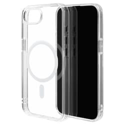 iPhone 16e用 ハイブリッドケース RHINOX ライノックス 衝撃吸収 MIL規格 頑丈 Magsafe対応 クリア 表面硬度5H 8705-IP5EHAMCL