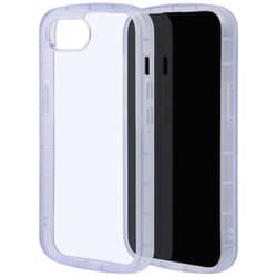 iPhone 16e用 ソフトケース TPU 耐衝撃吸収 Fluffy Shape ブルー 8673IP5ETPBL