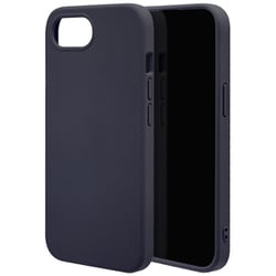 iPhone 16e用 ソフトケース TPU 耐衝撃吸収 さらさら質感 ネイビー 8675IP5ETPNV