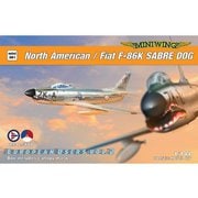 MWG144381 1/144 F-86K セイバードッグ “ノルウェー・オランダ” [組立式プラスチックモデル]