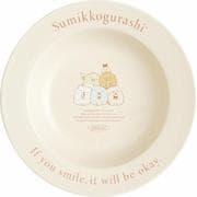 TK23102 すみっコぐらし 「レタリングキッチンシリーズ」テーマ パスタ&カレー皿
