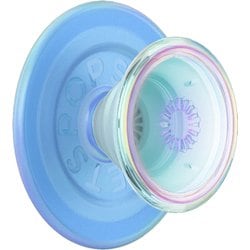 806891 オパール 青 クリア [MagSafe Round ポップグリップ]