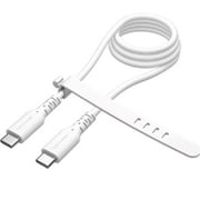 PD240W USB-C to Cシリコンケーブル 2.0m ホワイト TSC305CC20W