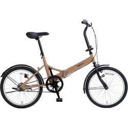折りたたみ自転車 レミロ 20インチ FDB201 変速なし マットカーキ YG-1530