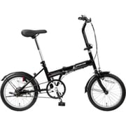 折りたたみ自転車 フローリー 16インチ FDB161 変速なし ブラック YG-1534