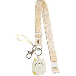 AB31603 すみっコぐらし ネックストラップ ねこ