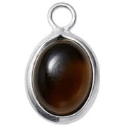 Ludique Smoky Quartz Silver ピアス ランニング アクセサリ 1点(片耳用) LD-SMQ-SV