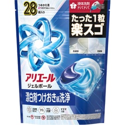 アリエール ジェルボール プロ まるごと洗浄消臭 清潔でさわやかな香り 詰め替え ハイパージャンボ 28個 [洗濯洗剤]