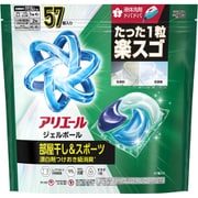 アリエール ジェルボール プロ 部屋干し×鉄壁バリア 部屋干しでもさわやかな香り 詰め替え メガジャンボ 57個 [洗濯洗剤]