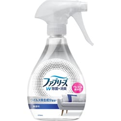 ファブリーズ W除菌+ 無香料 アルコール成分配合 本体 370ml [消臭スプレー 衣類・布製品用]
