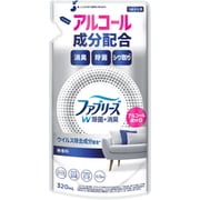ファブリーズ W除菌+ 無香料 アルコール成分配合 詰め替え 320ml [消臭スプレー 衣類・布製品用]