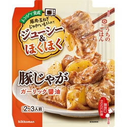 うちのごはん ごちそうレンジの素 豚じゃが ガーリック醤油 60g