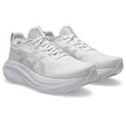 ゲルニンバス 27 メンズ ランニングシューズ WHITE/GLACIER GREY(100) 25cm 1011B958