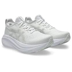 ゲルニンバス 27 レディース ランニングシューズ WHITE/GLACIER GREY（100） 25cm 1012B753