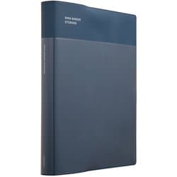 スタイルノート6穴バインダー ポケット A5 ネイビー LGF32-280NV