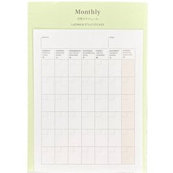スタイルステッカー Monthly LGF33