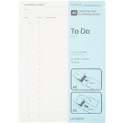 プランニングシート A6 C(To Do) LEQ12-C
