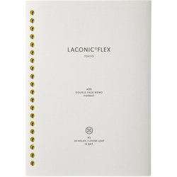 ルーズリーフ FLEX A5 二つ折りグリッドメモ LFX-L05