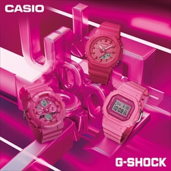【人気】　ピンク　G-SHOCK G-LIDE カシオ Ｇショック 楽天市場】G-SHOCK（文字盤カラーピンク）（レディース腕時計