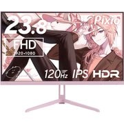 ゲーミングモニター 23.8インチ 120Hz FHD IPSパネル 4ms(GTG) ピンク PX246WAVEK-O