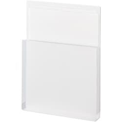 セパル 壁面収納 ホッチdeラック A4 タテ クリア SEL-2831-90