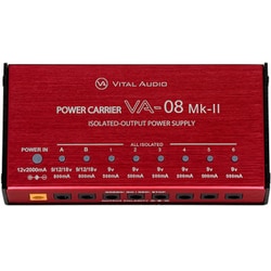 フルアイソレート仕様 エフェクトペダル用 パワーサプライ POWER CARRIER VA-08 MKII