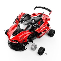 ホビーラジコン kinoko_sugar 1:18 プラモデルキットR/C フェラーリ FXX-K EVO – 名城・伝統美