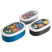 SRS3SAG [抗菌シール容器 3Pセット ポケットモンスター 25]