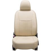 シートカバー 全席セット ハイエースバン/レジアスエースバン アクセント アイボリー×ブラウンステッチ 47ETB1172VN