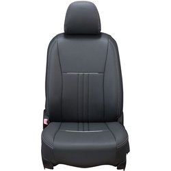 シートカバー 全席セット ジムニー/ジムニーシエラ アクセント ブラック×ホワイトステッチ 47ESA6015KW