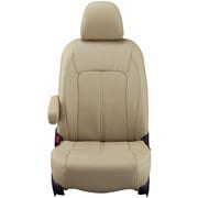 シートカバー 全席セット スペーシアカスタム/フレアワゴンカスタムスタイル リアルレザー タンベージュ 21ESA6310T