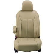 シートカバー 全席セット スペーシアカスタム/フレアワゴンカスタムスタイル センターレザー タンベージュ 23ESA6310T