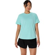 シルバー半袖Tシャツ レディース ランニングウェア シャツ イルミネイトミント(401) Mサイズ 2012D230