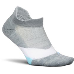 エリート ライトクッション ノーショータブ ユニセックス ランニングウェア ソックス Gray Sky（440165） Mサイズ（24-26cm） 4400030165251
