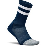 エリート ライトクッション ミニクルー ユニセックス ランニングウェア ソックス Navy High Top Stripe(440160) Mサイズ(24-26cm) 4400040160251